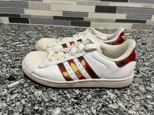 Adidas superstar white red - adidas,